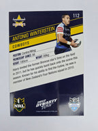 NRL 2012 Dynasty Base Card #112 Antonio Winterstein North Queensland Cowboys