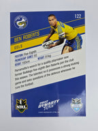 NRL 2012 Dynasty Base Card #122 Ben Roberts Parramatta Eels