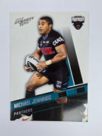NRL 2012 Dynasty Base Card #129 Michael Jennings Penrith Panthers