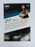 NRL 2012 Dynasty Base Card #129 Michael Jennings Penrith Panthers