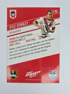 NRL 2012 Dynasty Base Card #146 Kyle Stanley St George Illawarra Dragons