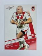 NRL 2012 Dynasty Base Card #147 Michael Weyman St George Illawarra Dragons
