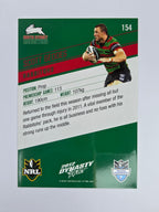 NRL 2012 Dynasty Base Card #154 Scott Geddes South Sydney Rabbitohs