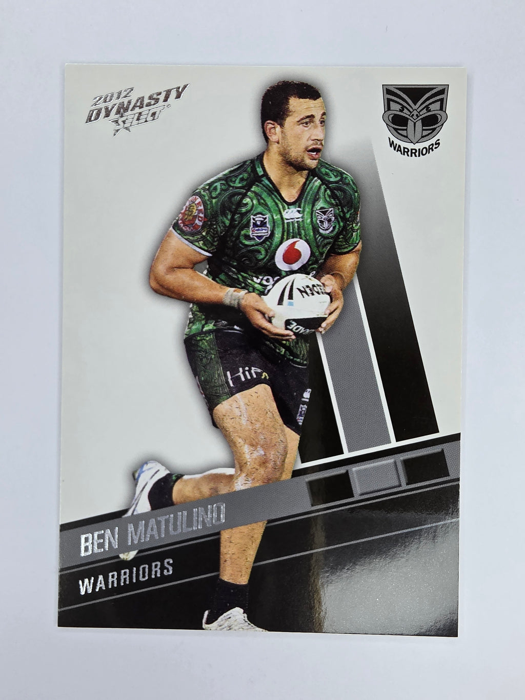 NRL 2012 Dynasty Base Card #181 Ben Matulino New Zealand Warriors