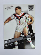 NRL 2012 Dynasty Base Card #183 Bill Tupou New Zealand Warriors
