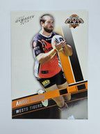 NRL 2012 Dynasty Base Card #196 Aaron Woods Wests Tigers