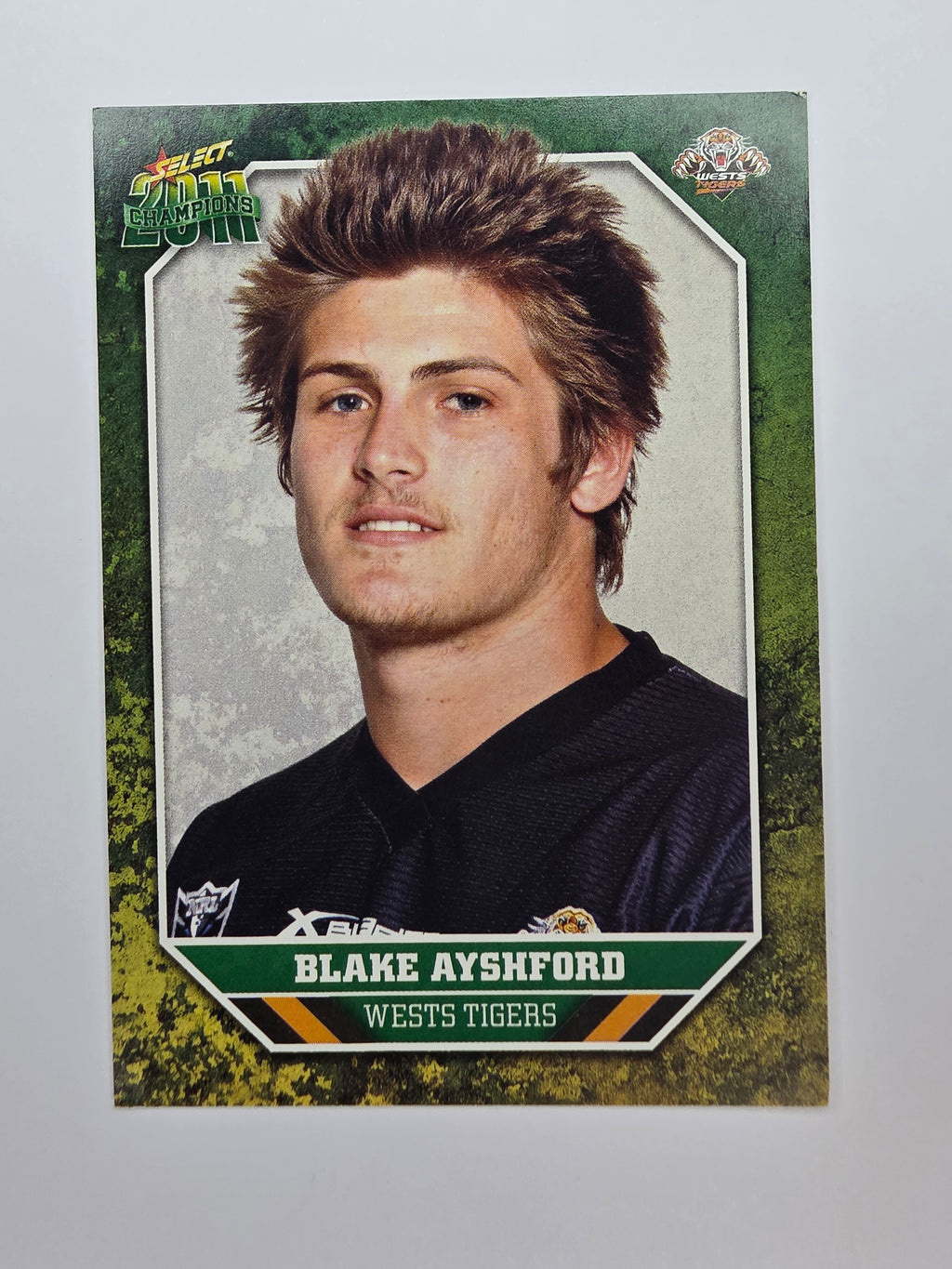 NRL 2011 Champions Base Card #195 Blake Ayshford Wests Tigers