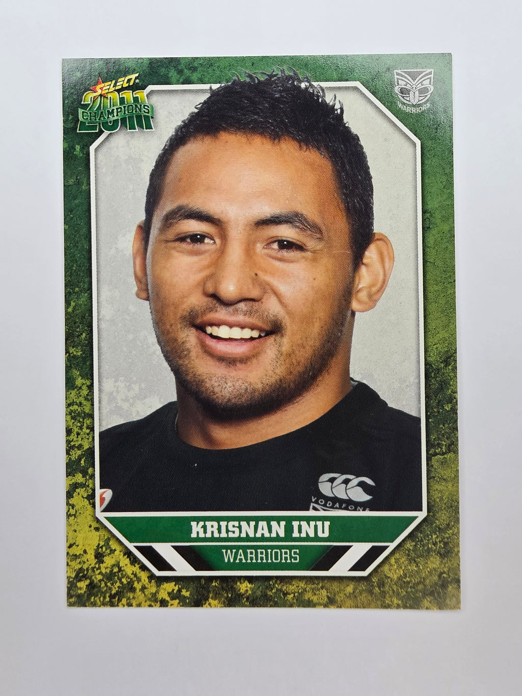NRL 2011 Champions Base Card #174 Krisnan Inu New Zealand Warriors