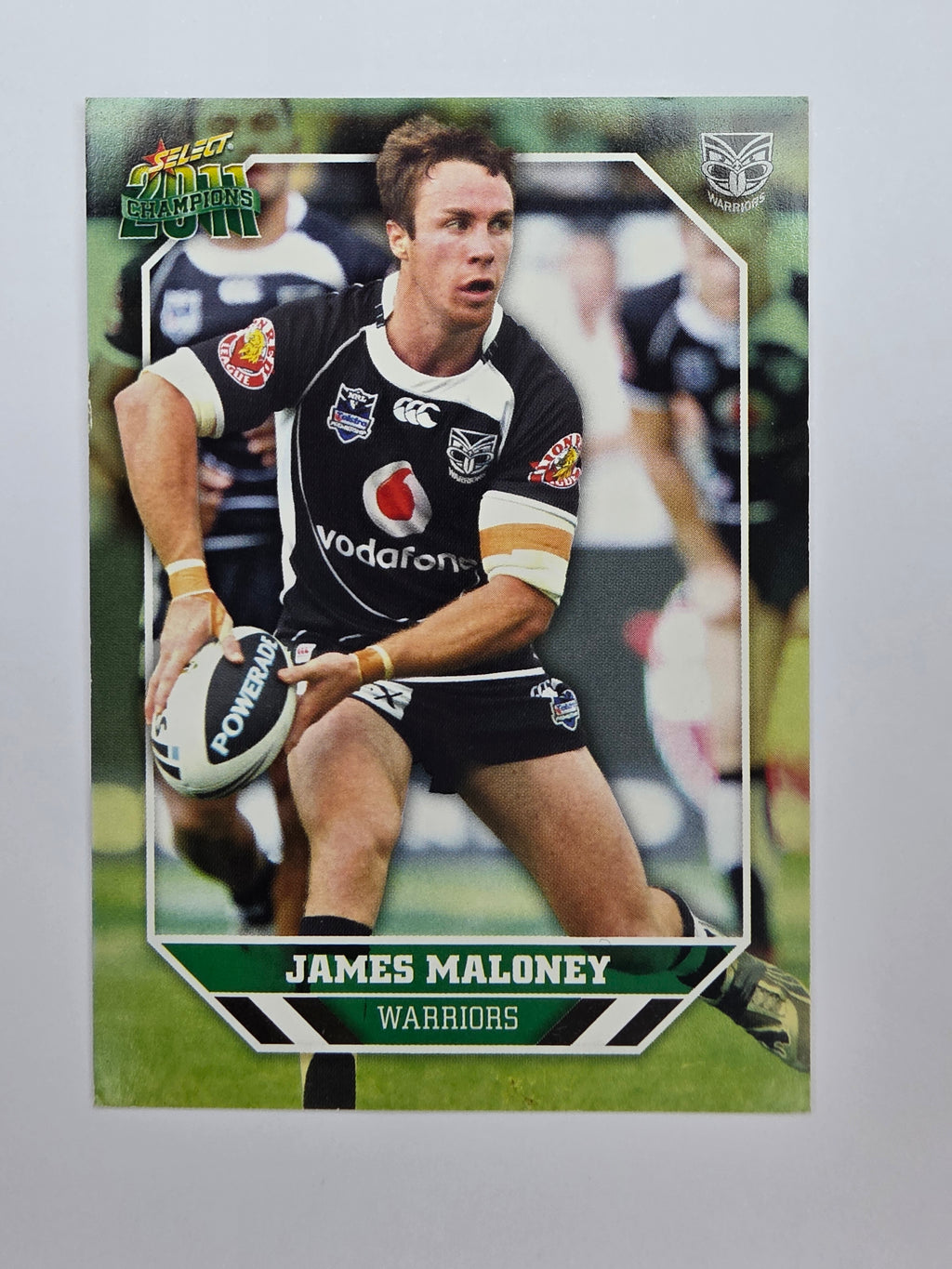 NRL 2011 Champions Base Card #173 James Maloney New Zealand Warriors