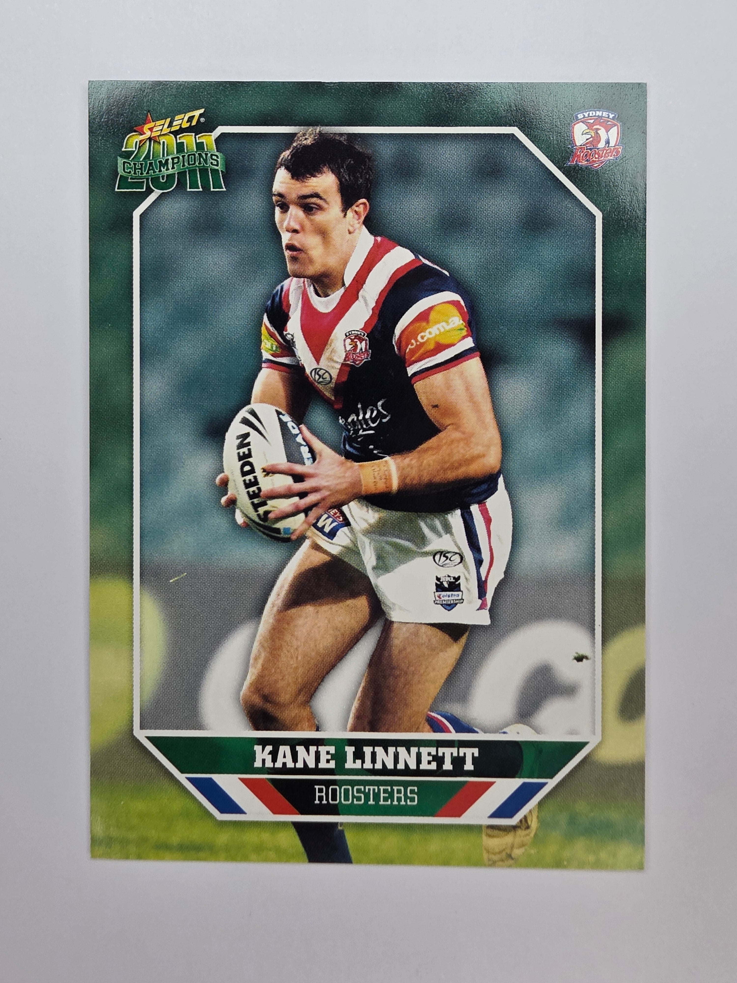 NRL 2011 Champions Base Card #169 Kane Linnett Sydney Roosters