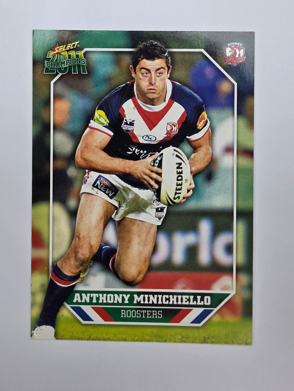 NRL 2011 Champions Base Card #167 Anthony Minichiello Sydney Roosters