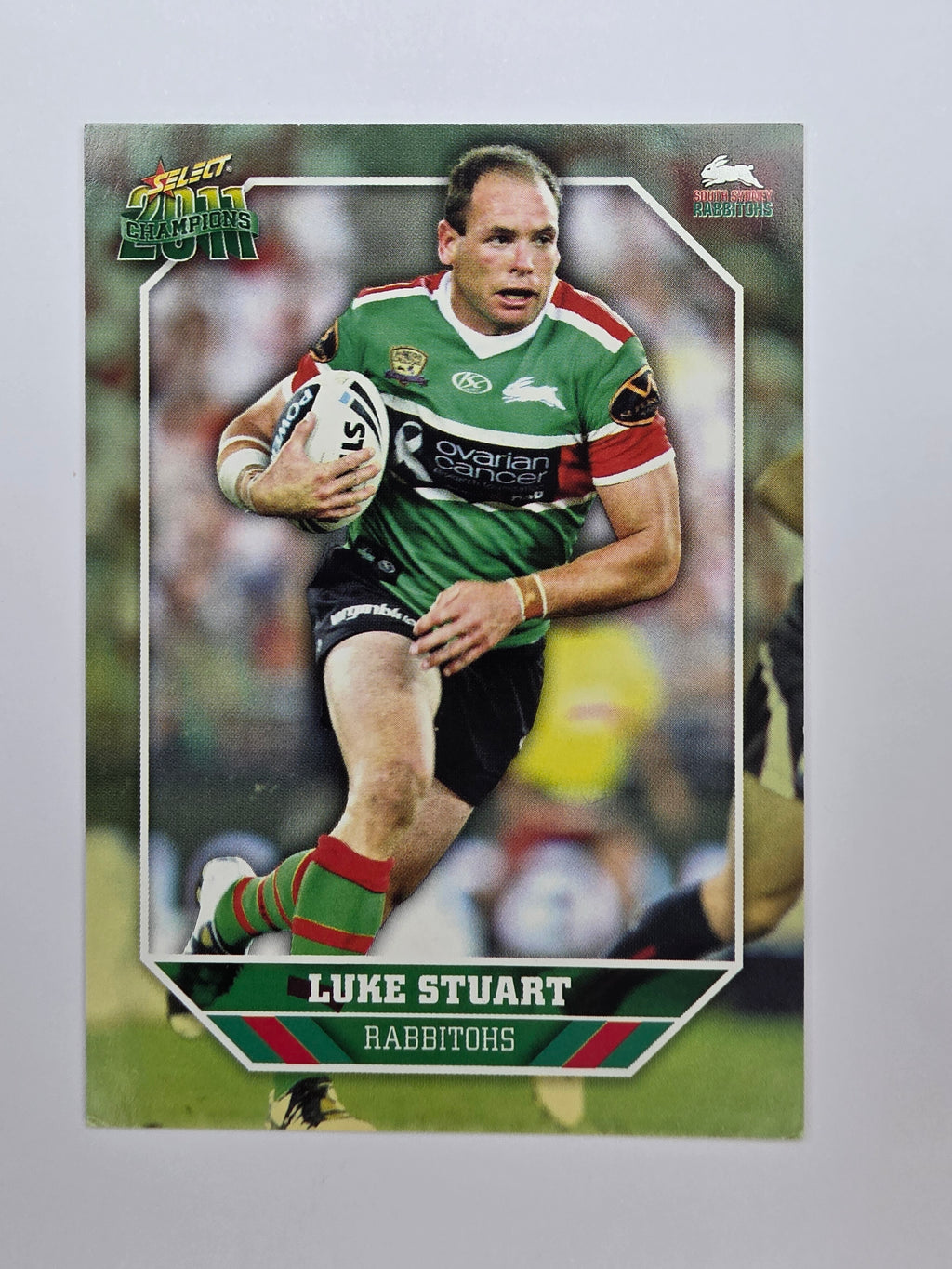 NRL 2011 Champions Base Card #155 Luke Stuart South Sydney Rabbitohs