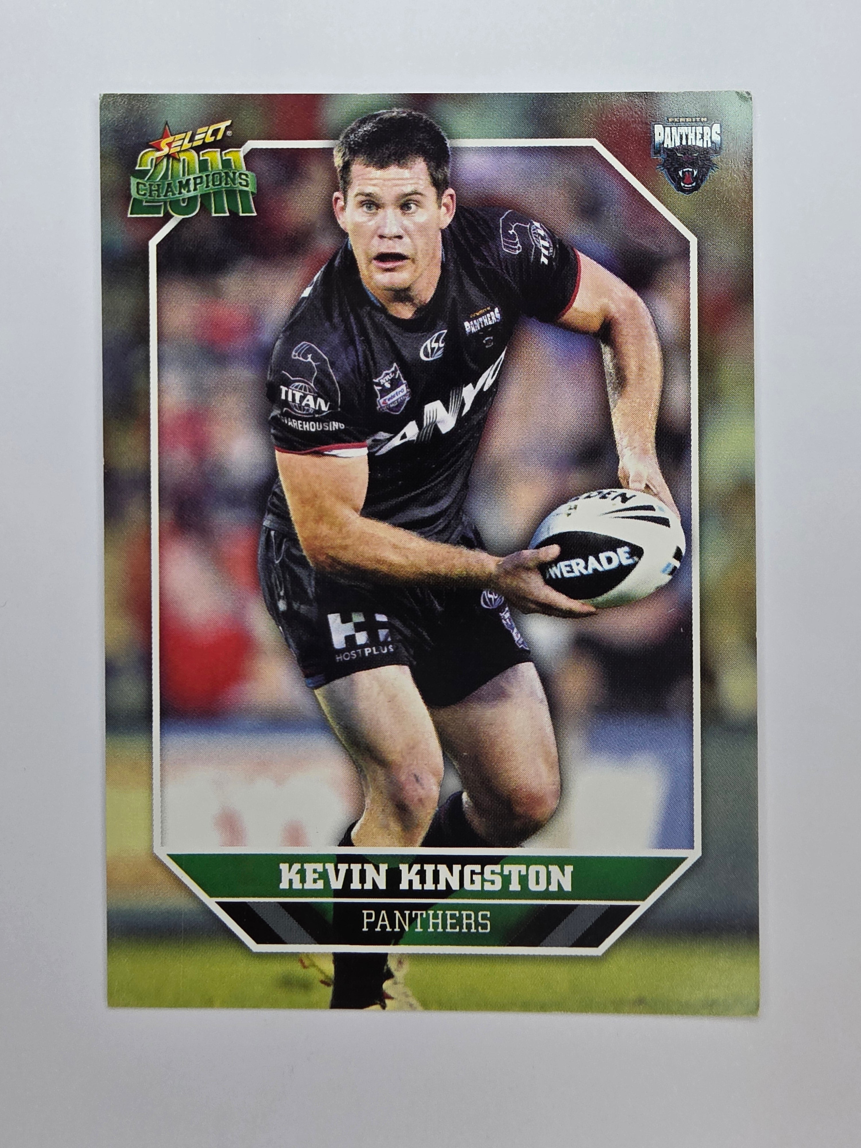 NRL 2011 Champions Base Card #134 Kevin Kingston Penrith Panthers