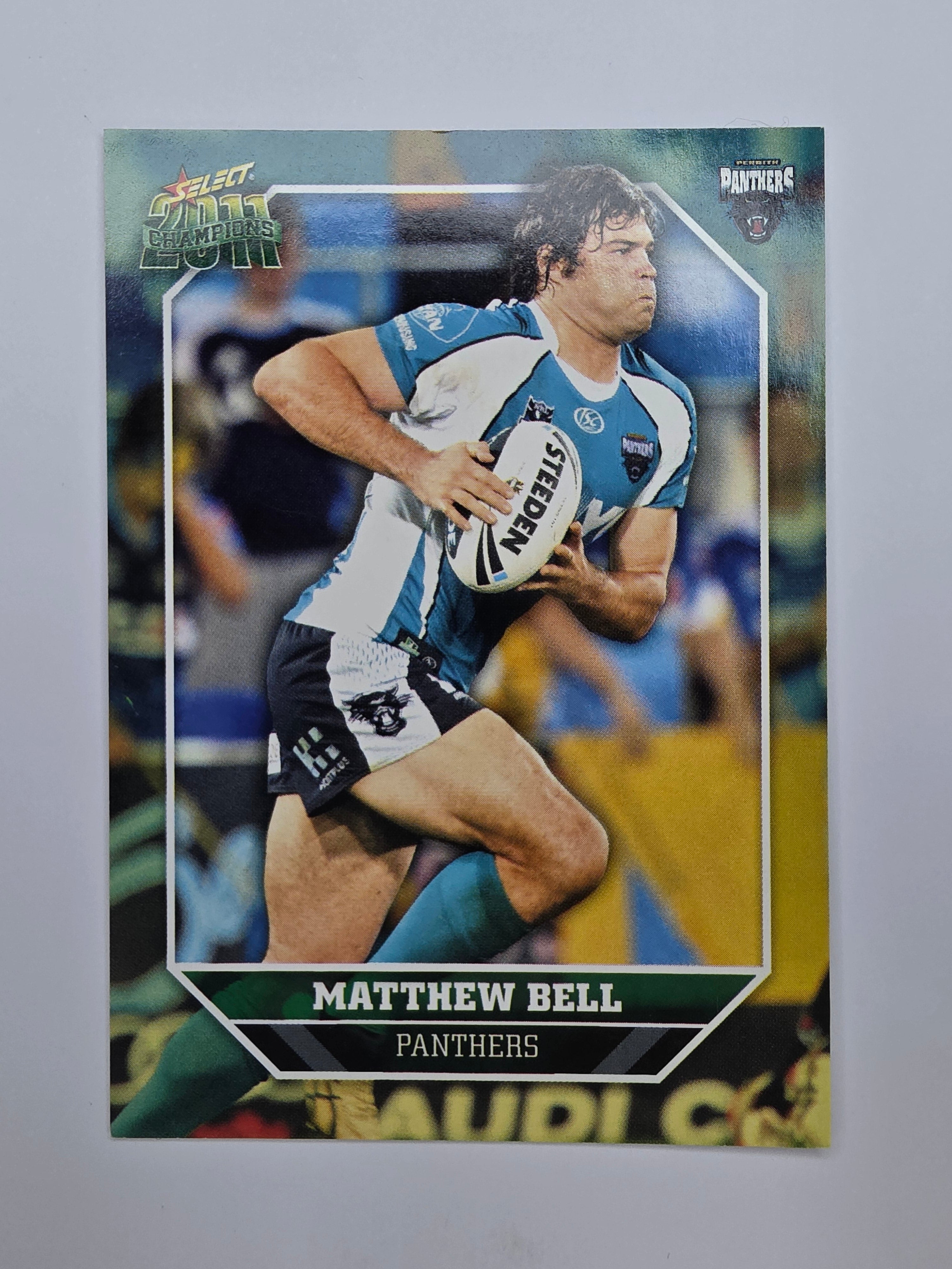 NRL 2011 Champions Base Card #126 Matthew Bell Penrith Panthers