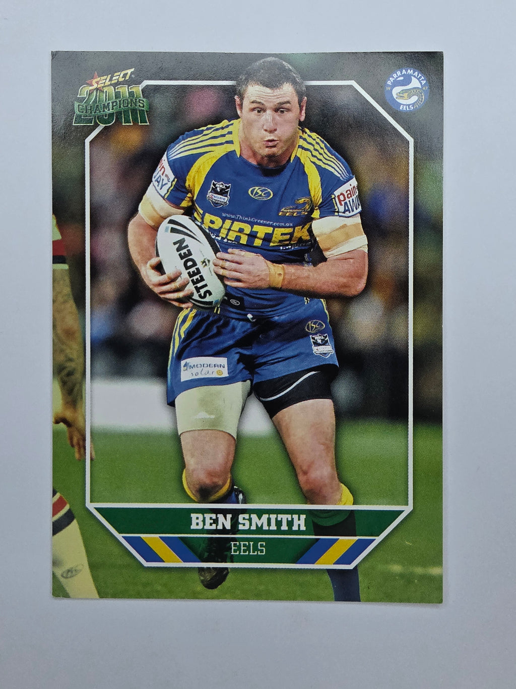 NRL 2011 Champions Base Card #124 Ben Smith Parramatta Eels