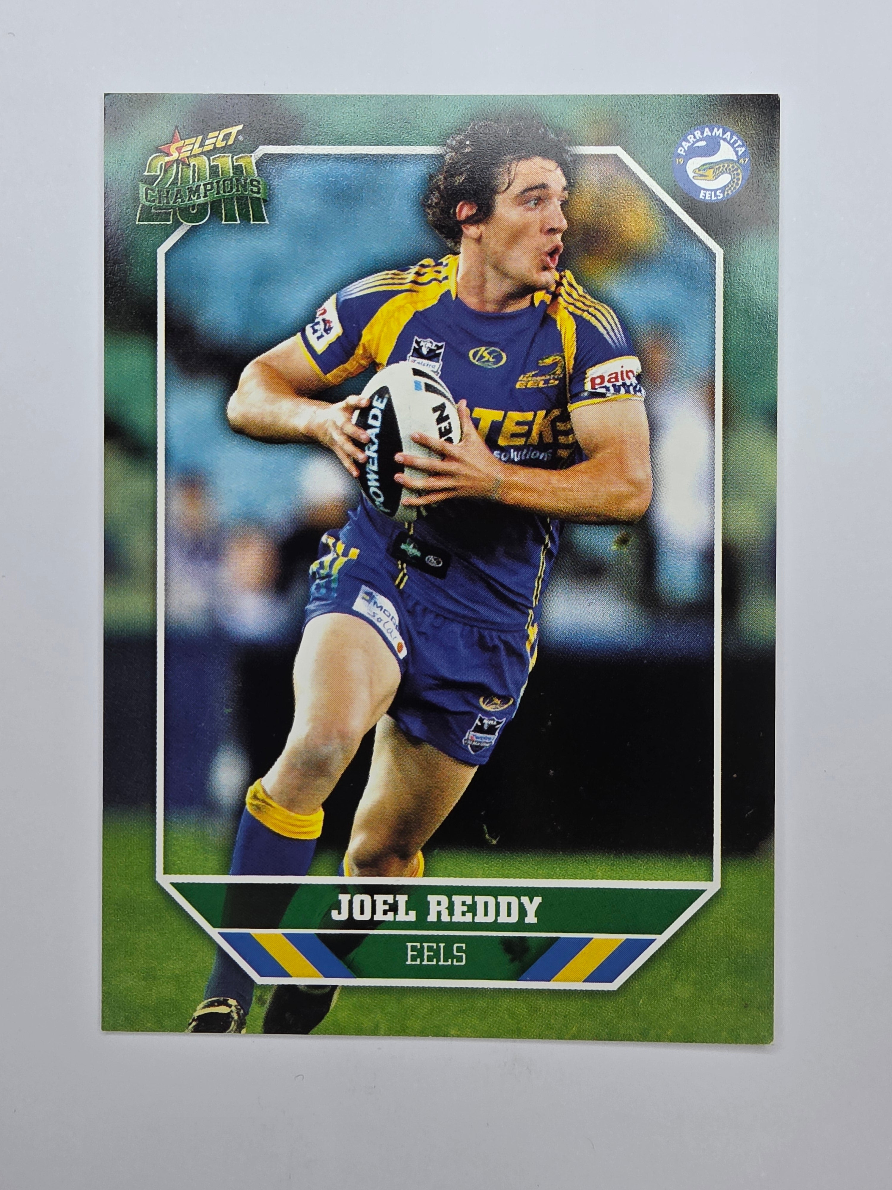 NRL 2011 Champions Base Card #123 Joel Reddy Parramatta Eels