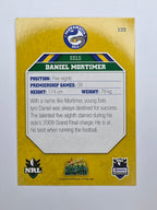 NRL 2011 Champions Base Card #122 Daniel Mortimer Parramatta Eels
