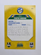 NRL 2011 Champions Base Card #121 Fuifui Moimoi Parramatta Eels