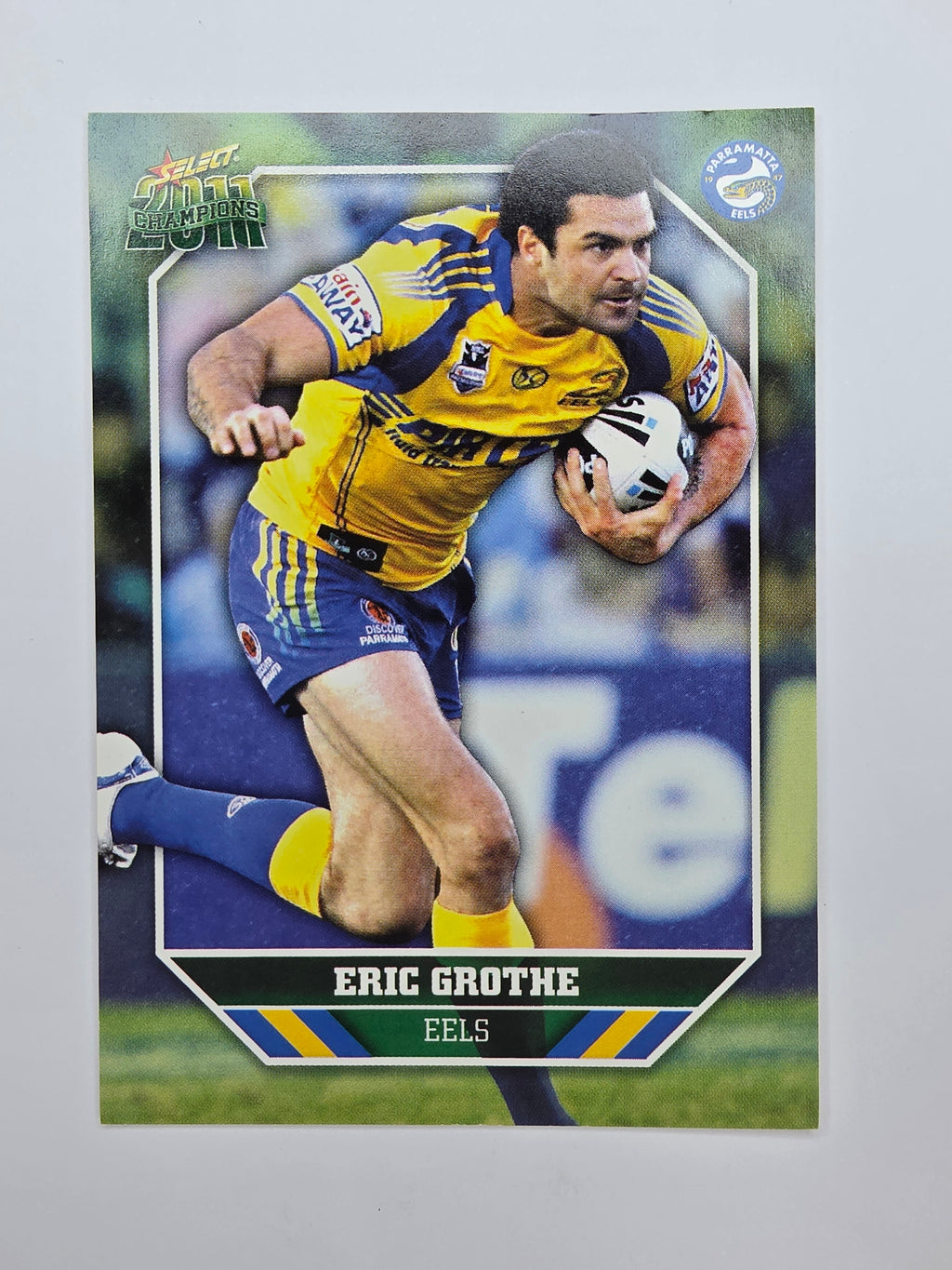 NRL 2011 Champions Base Card #115 Eric Grothe Parramatta Eels