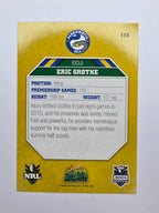 NRL 2011 Champions Base Card #115 Eric Grothe Parramatta Eels