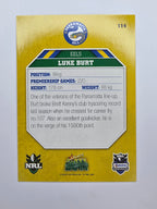 NRL 2011 Champions Base Card #114 Luke Burt Parramatta Eels