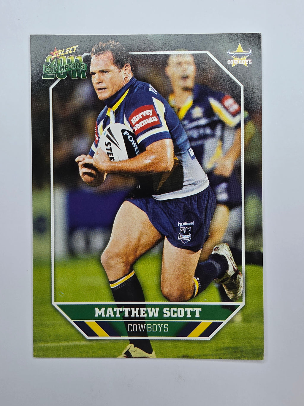 NRL 2011 Champions Base Card #112 Matthew Scott North Queensland Cowboys