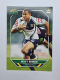 NRL 2011 Champions Base Card #103 Matt Bowen North Queensland Cowboys