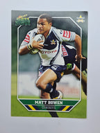 NRL 2011 Champions Base Card #103 Matt Bowen North Queensland Cowboys