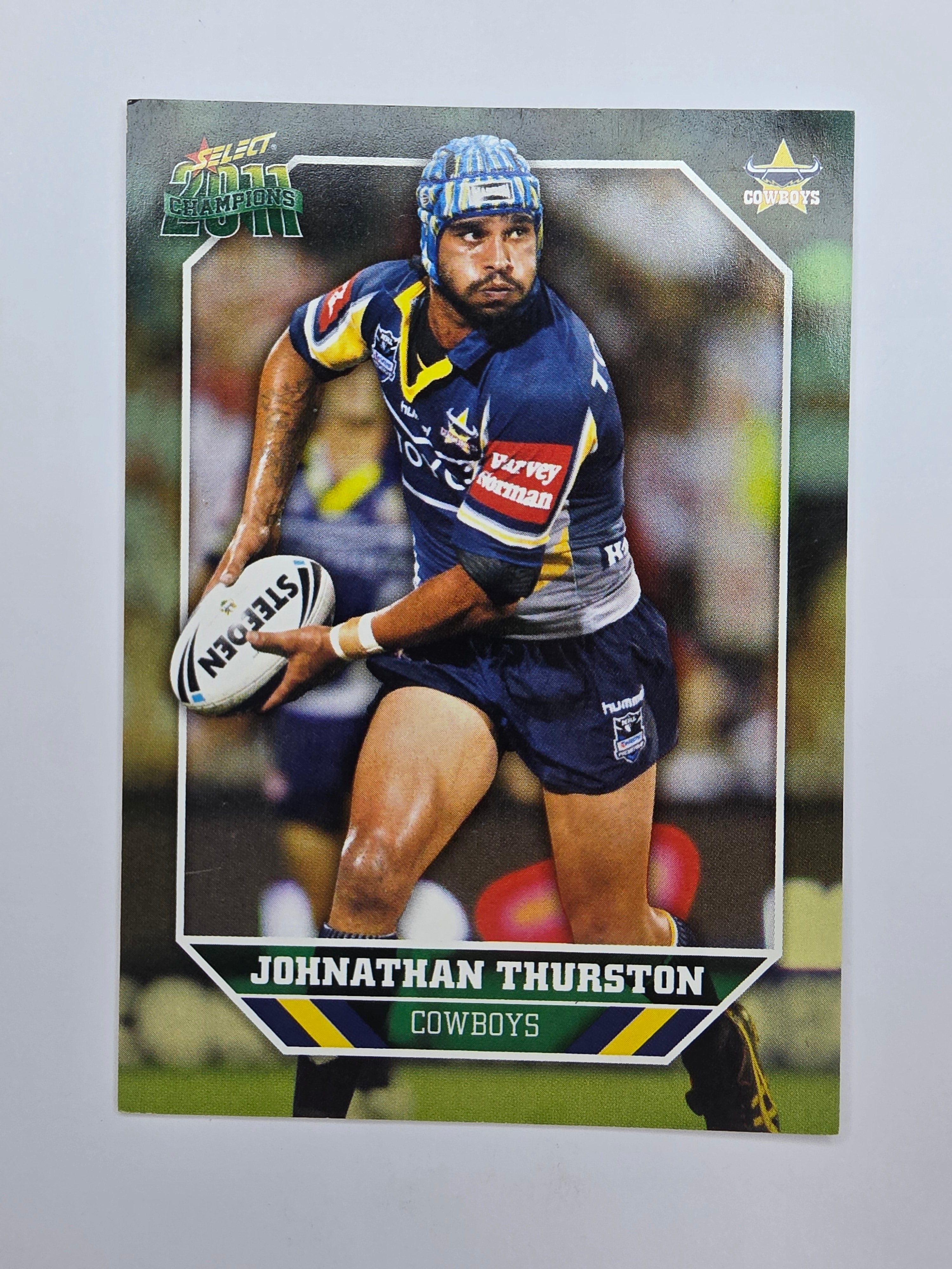 NRL 2011 Champions Base Card #101 Johnathan Thurston North Queensland Cowboys