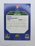 NRL 2011 Champions Base Card #99 Zeb Taia Newcastle Knights