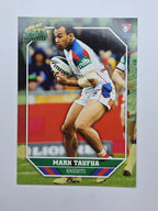NRL 2011 Champions Base Card #98 Mark Taufua Newcastle Knights