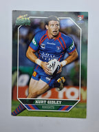 NRL 2011 Champions Base Card #89 Kurt Gidley Newcastle Knights