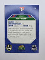 NRL 2011 Champions Base Card #89 Kurt Gidley Newcastle Knights