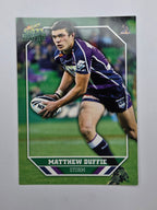 NRL 2011 Champions Base Card #83 Matthew Duffie Melbourne Storm