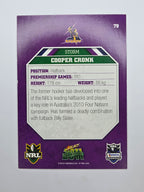 NRL 2011 Champions Base Card #79 Cooper Cronk Melbourne Storm