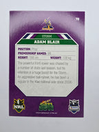 NRL 2011 Champions Base Card #78 Adam Blair Melbourne Storm