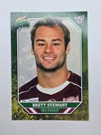NRL 2011 Champions Base Card #74 Brett Stewart Manly Warringah Sea Eagles