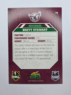 NRL 2011 Champions Base Card #74 Brett Stewart Manly Warringah Sea Eagles
