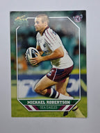 NRL 2011 Champions Base Card #73 Michael Robertson Manly Warringah Sea Eagles