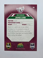 NRL 2011 Champions Base Card #70 Jamie Lyon Manly Warringah Sea Eagles