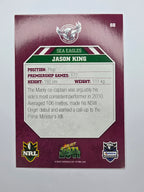 NRL 2011 Champions Base Card #68 Jason King Manly Warringah Sea Eagles