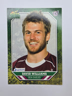NRL 2011 Champions Base Card #65 David Williams Manly Warringah Sea Eagles