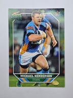 NRL 2011 Champions Base Card #63 Michael Henderson Gold Coast Titans