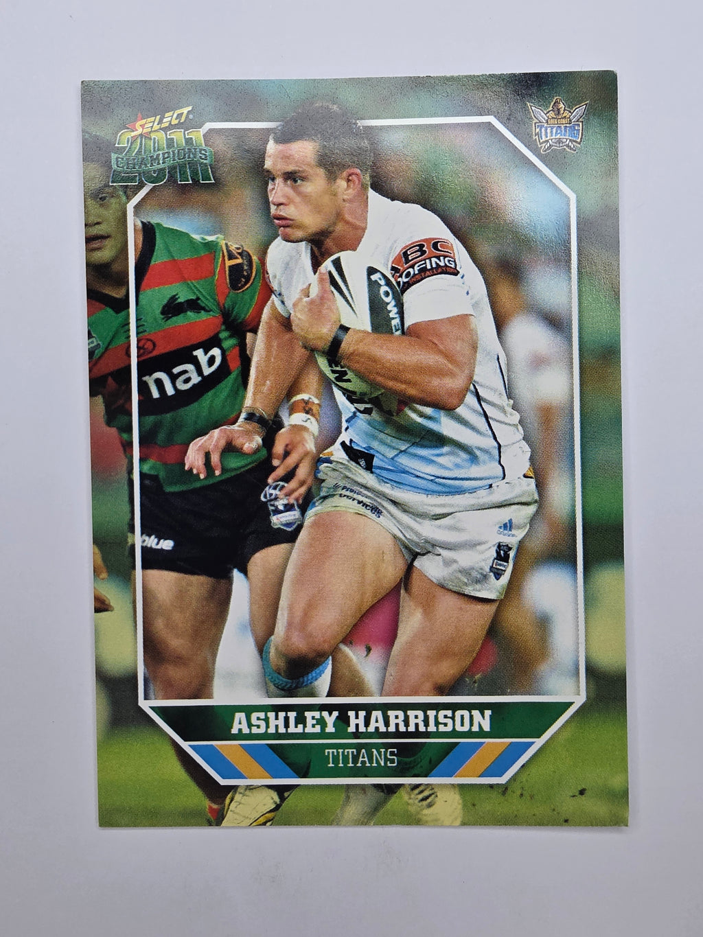 NRL 2011 Champions Base Card #59 Ashley Harrison Gold Coast Titans