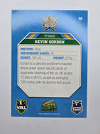 NRL 2011 Champions Base Card #58 Kevin Gordon Gold Coast Titans