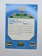NRL 2011 Champions Base Card #55 Preston Campbell Gold Coast Titans