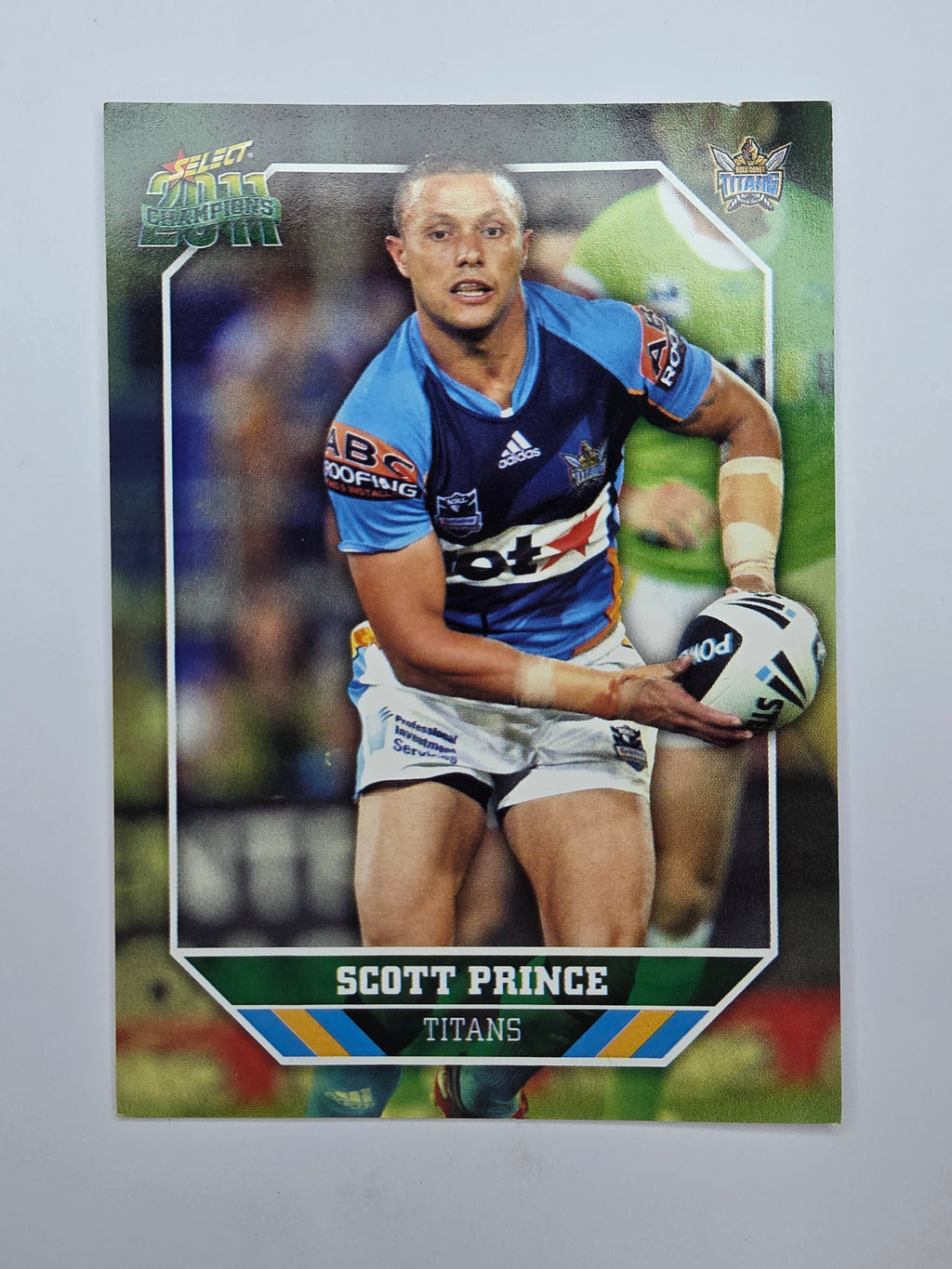 NRL 2011 Champions Base Card #53 Scott Prince Gold Coast Titans