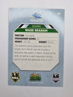 NRL 2011 Champions Base Card #52 Wade Graham Cronulla Sutherland Sharks