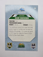 NRL 2011 Champions Base Card #50 Kade Snowden Cronulla Sutherland Sharks