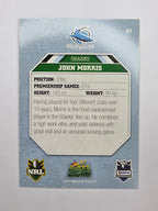 NRL 2011 Champions Base Card #47 John Morris Cronulla Sutherland Sharks
